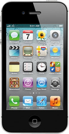 Смартфон APPLE iPhone 4S 16GB Black - Сургут